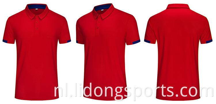 Heet verkopende heren Fashion Polo Shirt T-shirt T-shirt Casual Basic Golf Sport T-shirts